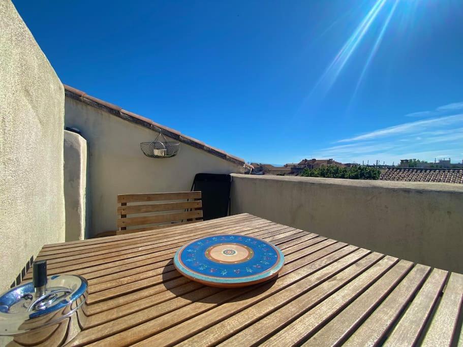 Appartement 1 Chb, Calme, Lumineux, Clim, Terrasse Aviñón Exterior foto